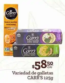 Fresko Carr's variedad de galletas oferta