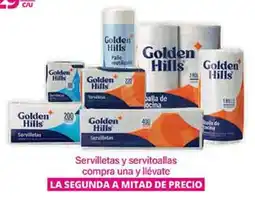 La Comer Golden Hills servilletas y servitoallas oferta