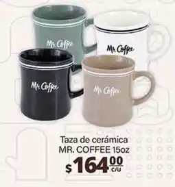 La Comer Mr. Coffee Taza de cerámica oferta