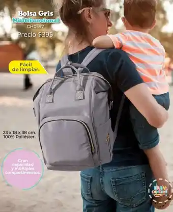 Baby Concord Bolsa Gris Multifuncional