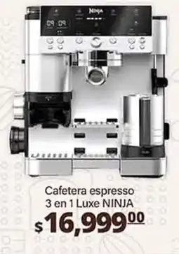 La Comer Ninja cafetera espresso 3 en 1 Luxe oferta