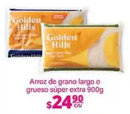La Comer Golden Hills Arroz de grano largo o grueso oferta