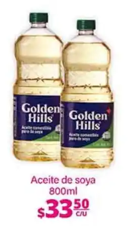 La Comer Golden Hills Aceite de soya oferta