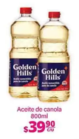La Comer Golden Hills Aceite de canola oferta