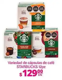 La Comer Starbucks Dolce Gusto oferta