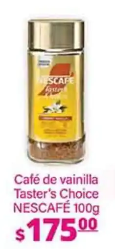 La Comer Nescafe Taster's Choice Café de vainilla oferta