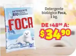Soriana Híper Foca detergente biológico oferta