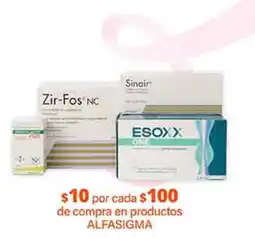 La Comer Alfasigma Zir-Fos NC Sinair ESOXX ONE oferta