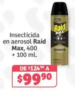 Soriana Híper Raid Insecticida en aerosol Raid Max oferta