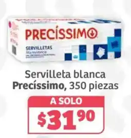 Soriana Híper Precíssimo servilletas oferta