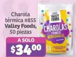 Soriana Híper Valley Foods charolas térmicas desechables oferta