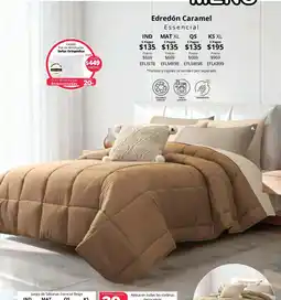 Colchas Concord Edredón Caramel Essencial oferta