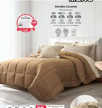 Edredón Caramel Essencial