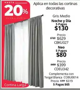 Colchas Concord Cortina Larga oferta