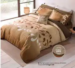 Colchas Concord Par de Fundas Esencial Blanco oferta