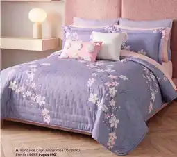 Colchas Concord Funda de Cojín Alana Rosa oferta