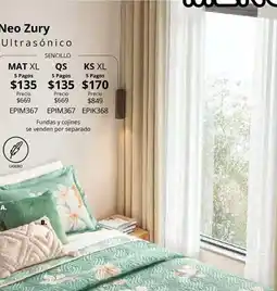 Colchas Concord Neo Zury Ultrasonico oferta