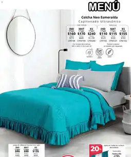 Colchas Concord Colcha Neo Esmeralda oferta