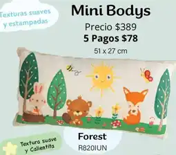 Colchas Concord Mini Bodyss Forest oferta