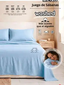 Colchas Concord washed Juego de Sábanas oferta