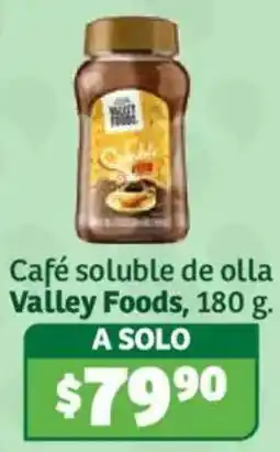 Soriana Híper Valley Foods Café soluble de olla oferta