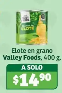 Soriana Híper Valley Foods Elote en grano oferta