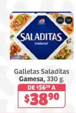 Soriana Híper Galletas Saladitas Gamesa oferta