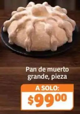 Soriana Híper Pan de muerto grande oferta