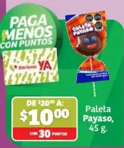 Soriana Híper Paleta Payaso oferta