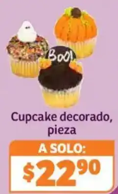 Soriana Híper Cupcake decorado oferta