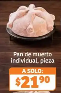 Soriana Híper Pan de muerto individual oferta