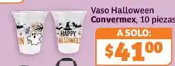 Soriana Híper Vaso Halloween Convermex oferta