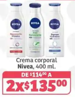 Soriana Híper Nivea Crema corporal oferta