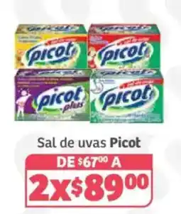 Soriana Híper Picot sal de uvas oferta