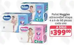 Soriana Híper Huggies pañal ultraconfort oferta