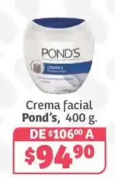Soriana Híper Pond's Crema facial oferta