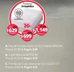 Colchas Concord Protector Ortopédico oferta