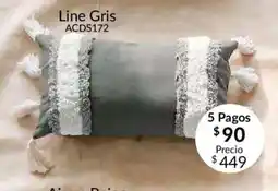 Colchas Concord Line Gris oferta