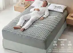 Colchas Concord Rodapié oferta