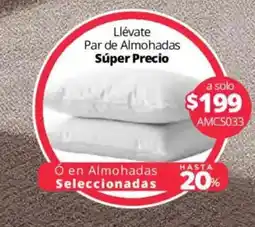 Colchas Concord Par de Almohadas oferta