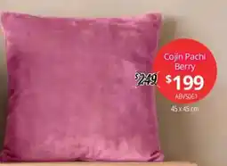 Colchas Concord Cojín pachi berry oferta