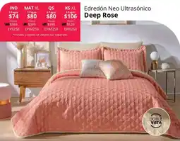 Colchas Concord Edredón Neo Ultrasónico Deep Rose oferta