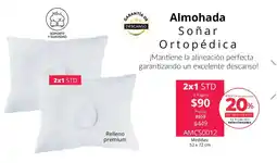 Colchas Concord Almohada soñar ortopédica oferta