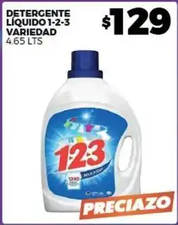 Merco 123 - detergente líquido oferta