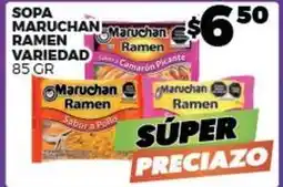 Merco Maruchan - sopa ramen oferta