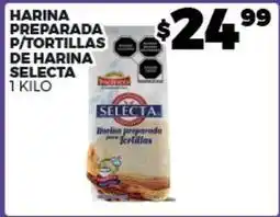 Merco Selecta - harina preparada p/tortillas de harina oferta