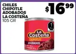 Merco La costeña - chiles chipotle adobados oferta