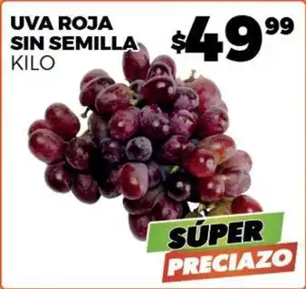 Uva roja sin semilla
