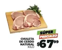 Merco Chuleta de cerdo natural oferta