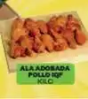 Ala adobada pollo